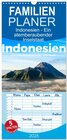 Buchcover Familienplaner 2025 - Indonesien - Ein atemberaubender Inselstaat. mit 5 Spalten (Wandkalender, 21 x 45 cm) CALVENDO