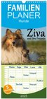 Buchcover Familienplaner 2025 - Ziva und ihre Freunde mit 5 Spalten (Wandkalender, 21 x 45 cm) CALVENDO
