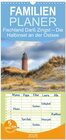 Buchcover Familienplaner 2025 - Fischland Darß Zingst – Die Halbinsel an der Ostsee mit 5 Spalten (Wandkalender, 21 x 45 cm) CALVE