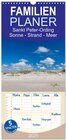 Buchcover Familienplaner 2025 - Sankt Peter-Ording. Sonne - Strand - Meer mit 5 Spalten (Wandkalender, 21 x 45 cm) CALVENDO