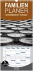 Buchcover Familienplaner 2025 - Schottischer Whisky mit 5 Spalten (Wandkalender, 21 x 45 cm) CALVENDO