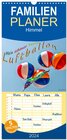 Buchcover Familienplaner 2025 - Mein schöner bunter Luftballon mit 5 Spalten (Wandkalender, 21 x 45 cm) CALVENDO