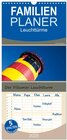 Buchcover Familienplaner 2025 - Der Pilsumer Leuchtturm mit 5 Spalten (Wandkalender, 21 x 45 cm) CALVENDO