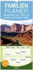 Buchcover Familienplaner 2025 - USA-Südwesten von seiner schönsten Seite 2025 mit 5 Spalten (Wandkalender, 21 x 45 cm) CALVENDO