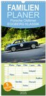 Buchcover Familienplaner 2025 - Porsche Oldtimer - EGGBERG KLASSIK - Der Berg ruft mit 5 Spalten (Wandkalender, 21 x 45 cm) CALVEN