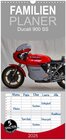 Buchcover Familienplaner 2025 - Ducati 900 SS mit 5 Spalten (Wandkalender, 21 x 45 cm) CALVENDO