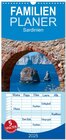 Buchcover Familienplaner 2025 - Sardinien mit 5 Spalten (Wandkalender, 21 x 45 cm) CALVENDO