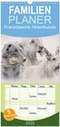 Buchcover Familienplaner 2025 - Französische Hirtenhunde 2025 mit 5 Spalten (Wandkalender, 21 x 45 cm) CALVENDO