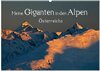 Buchcover Meine Giganten in den Alpen Österreichs (Wandkalender 2025 DIN A2 quer), CALVENDO Monatskalender