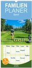 Buchcover Familienplaner 2025 - Passion Golf mit 5 Spalten (Wandkalender, 21 x 45 cm) CALVENDO