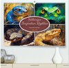 Buchcover Schlangen. Faszination Reptilien. Kunstvolle Paintings (hochwertiger Premium Wandkalender 2025 DIN A2 quer), Kunstdruck 