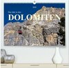 Buchcover Das Jahr in den DOLOMITEN (hochwertiger Premium Wandkalender 2025 DIN A2 quer), Kunstdruck in Hochglanz