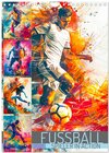 Buchcover Fussball - Spieler in Action (Wandkalender 2025 DIN A4 hoch), CALVENDO Monatskalender