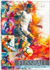 Buchcover Fussball - Spieler in Action (Wandkalender 2025 DIN A3 hoch), CALVENDO Monatskalender