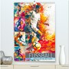 Buchcover Fussball - Spieler in Action (hochwertiger Premium Wandkalender 2025 DIN A2 hoch), Kunstdruck in Hochglanz