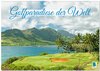 Buchcover Golfparadiese der Welt (Wandkalender 2025 DIN A2 quer), CALVENDO Monatskalender