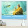 Buchcover Meditativ und fantasievoll (hochwertiger Premium Wandkalender 2025 DIN A2 quer), Kunstdruck in Hochglanz