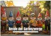 Buchcover Berufe der Gartenzwerge (Wandkalender 2025 DIN A2 quer), CALVENDO Monatskalender