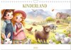 Buchcover KINDERLAND (Wandkalender 2025 DIN A4 quer), CALVENDO Monatskalender