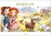 Buchcover KINDERLAND (Wandkalender 2025 DIN A3 quer), CALVENDO Monatskalender