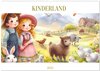 Buchcover KINDERLAND (Wandkalender 2025 DIN A2 quer), CALVENDO Monatskalender