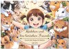 Buchcover Mädchen und ihre tierischen Freunde - Tierisch süße Mangas für Mädchen (Wandkalender 2025 DIN A4 quer), CALVENDO Monatsk