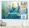 Buchcover Die verzauberte Menagerie (hochwertiger Premium Wandkalender 2026 DIN A2 quer), Kunstdruck in Hochglanz