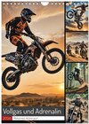 Buchcover Vollgas und Adrenalin - Motocross-Action pur! (Wandkalender 2026 DIN A4 hoch), CALVENDO Monatskalender