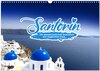 Buchcover SANTORIN – Die atemberaubende Schönheit der magischen Insel (Wandkalender 2026 DIN A3 quer), CALVENDO Monatskalender