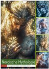 Buchcover Nordische Mythologie (Wandkalender 2026 DIN A4 hoch), CALVENDO Monatskalender