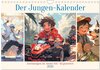 Buchcover Der Jungen-Kalender (Wandkalender 2026 DIN A4 quer), CALVENDO Monatskalender