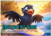 Buchcover Abenteuer mit Cedric - Lustige Krähe auf Reisen durch die Welt (Wandkalender 2026 DIN A4 quer), CALVENDO Monatskalender
