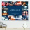 Buchcover Astronaut - Unterwegs in der Galaxie (hochwertiger Premium Wandkalender 2026 DIN A2 quer), Kunstdruck in Hochglanz