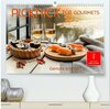 Buchcover Picknick für Gourmets - Genuss erleben (hochwertiger Premium Wandkalender 2026 DIN A2 quer), Kunstdruck in Hochglanz