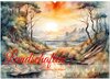 Buchcover Landschaften Von Frühling bis Winter (Wandkalender 2026 DIN A2 quer), CALVENDO Monatskalender