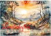 Buchcover Landschaften Von Frühling bis Winter (Tischkalender 2026 DIN A5 quer), CALVENDO Monatskalender