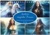 Buchcover Avalons magische Frauen. Geheimnisvolle und Sagenumwobene Insel (Tischkalender 2026 DIN A5 quer), CALVENDO Monatskalende