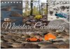Buchcover Miniature Caravaning: Großes Abenteuer mit kleinem Camper (Tischkalender 2026 DIN A5 quer), CALVENDO Monatskalender