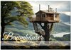 Buchcover Baumhäuser - Traumhafte Luftschlösser (Wandkalender 2026 DIN A2 quer), CALVENDO Monatskalender