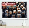 Buchcover Gruppentreffen (hochwertiger Premium Wandkalender 2026 DIN A2 quer), Kunstdruck in Hochglanz