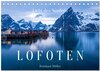 Buchcover Licht des Nordens - LOFOTEN (Tischkalender 2026 DIN A5 quer), CALVENDO Monatskalender