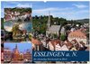Buchcover Esslingen a. N., die ehemalige Reichsstadt im Blick (Wandkalender 2026 DIN A2 quer), CALVENDO Monatskalender