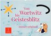 Buchcover Von Wortwitz bis Geistesblitz - immer originell (Wandkalender 2026 DIN A2 quer), CALVENDO Monatskalender