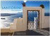 Buchcover Santorini Fira & Firostefani (Wandkalender 2026 DIN A4 quer), CALVENDO Monatskalender