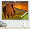 Buchcover Die Riesen der Savanne (hochwertiger Premium Wandkalender 2026 DIN A2 quer), Kunstdruck in Hochglanz