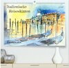 Buchcover Italienische Reiseskizzen (hochwertiger Premium Wandkalender 2026 DIN A2 quer), Kunstdruck in Hochglanz
