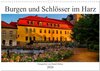 Buchcover Burgen und Schlösser im Harz (Wandkalender 2026 DIN A3 quer), CALVENDO Monatskalender