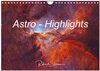 Buchcover Astro - Highlights (Wandkalender 2026 DIN A4 quer), CALVENDO Monatskalender