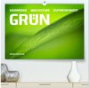 Buchcover GRÜN Harmonie Wachstum Zufriedenheit (hochwertiger Premium Wandkalender 2026 DIN A2 quer), Kunstdruck in Hochglanz