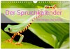 Buchcover Der Spruchkalender - freiheraus und witzig (Wandkalender 2026 DIN A4 quer), CALVENDO Monatskalender